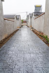 壓花混凝土路面