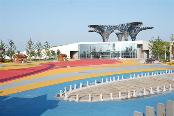 園博園透水混凝土